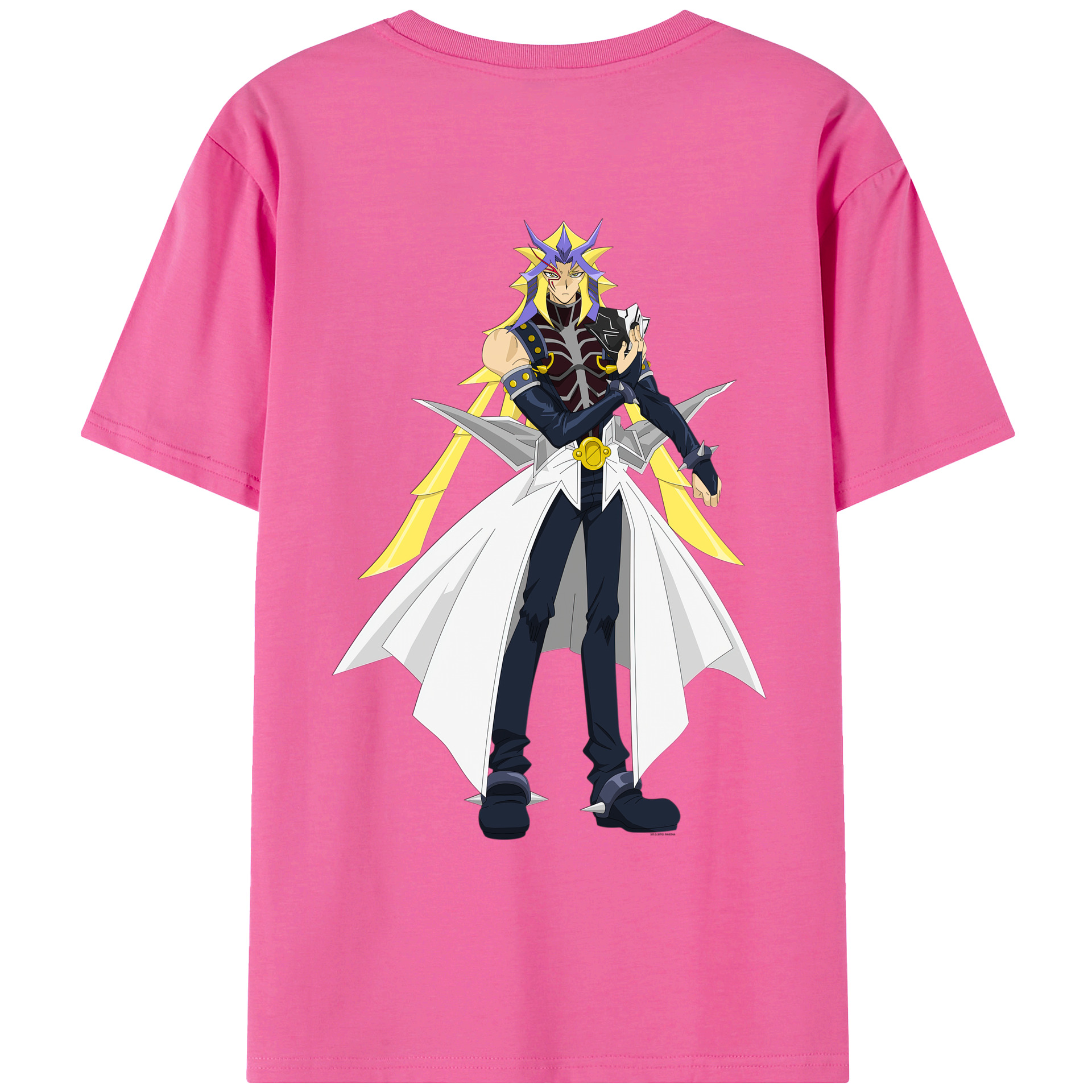 遊☆戯☆王 Yu-Gi-Oh! レディース半袖Tシャツ(バックプリント)